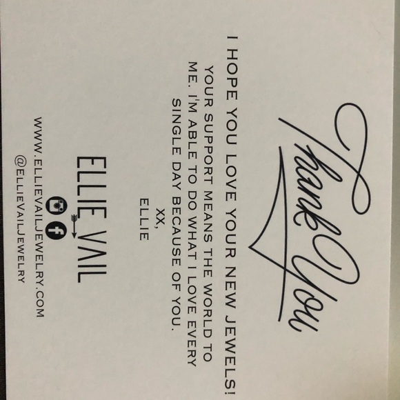 New!! Ellie Vail -Medium Hoop Earrings - Picture 3 of 3